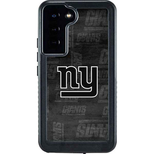NFL New York Giants Black & White Galaxy S24 Plus Waterproof Case