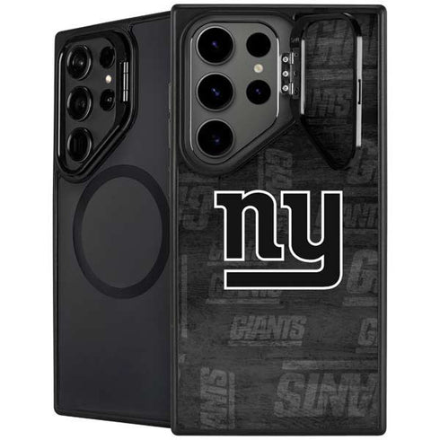 NFL New York Giants Black & White Galaxy S25 Ultra Kickstand Case