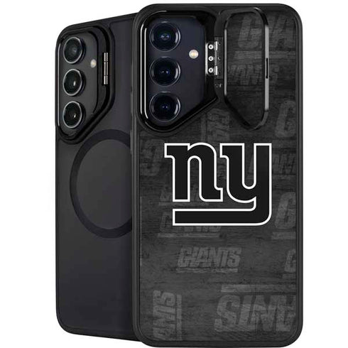 NFL New York Giants Black & White Galaxy S26 Plus Kickstand Case