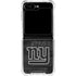 NFL New York Giants Black & White Galaxy Z Flip6 Clear Case