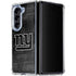 NFL New York Giants Black & White Galaxy Z Fold5 5G Clear Case