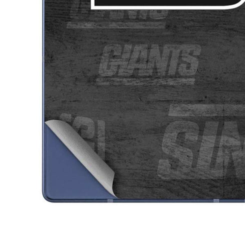 NFL New York Giants Black & White Galaxy Z Fold6 Skin