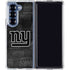 NFL New York Giants Black & White Galaxy Z Fold7 Clear Case