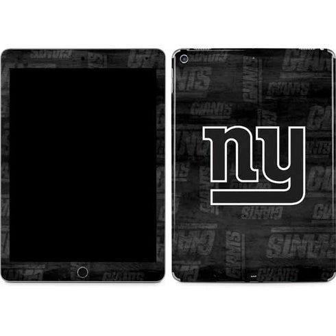 NFL New York Giants Black & White iPad Skins