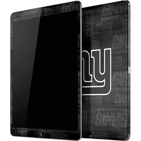 NFL New York Giants Black & White iPad Skins