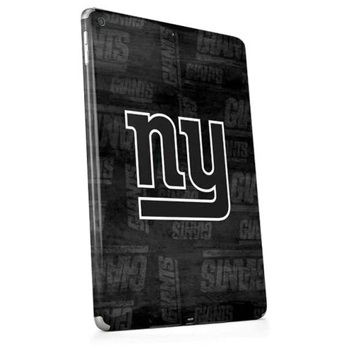NFL New York Giants Black & White Apple iPad Skin