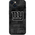 NFL New York Giants Black & White iPhone Skins