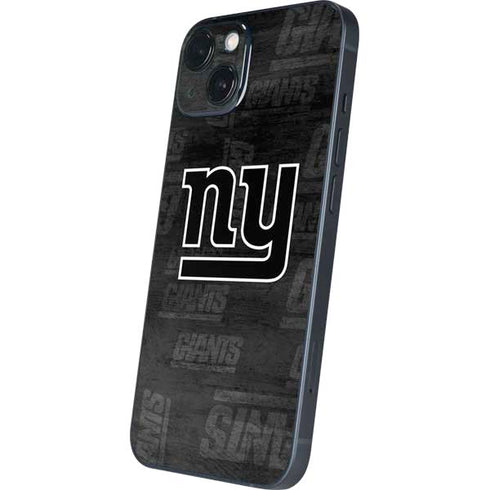 NFL New York Giants Black & White iPhone Skins