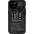NFL New York Giants Black & White iPhone 15 Plus Waterproof Case
