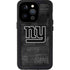 NFL New York Giants Black & White iPhone 15 Pro Waterproof Case