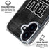 NFL New York Giants Black & White iPhone 16 MagSafe Case