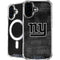 NFL New York Giants Black & White iPhone 16 Plus MagSafe Case