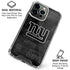 NFL New York Giants Black & White iPhone 16 Pro Clear Case