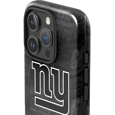 NFL New York Giants Black & White iPhone 16 Pro Impact Case