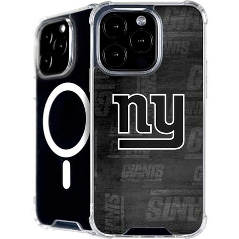 NFL New York Giants Black & White iPhone 16 Pro Max MagSafe Case