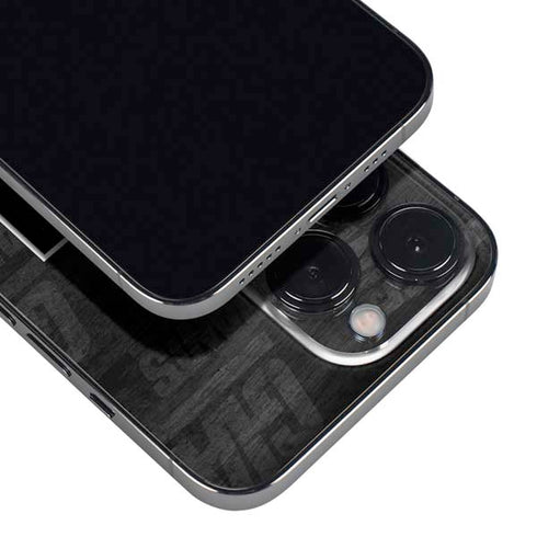 NFL New York Giants Black & White iPhone 16 Pro Skin