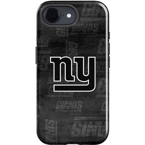 NFL New York Giants Black & White iPhone 16e Impact Case