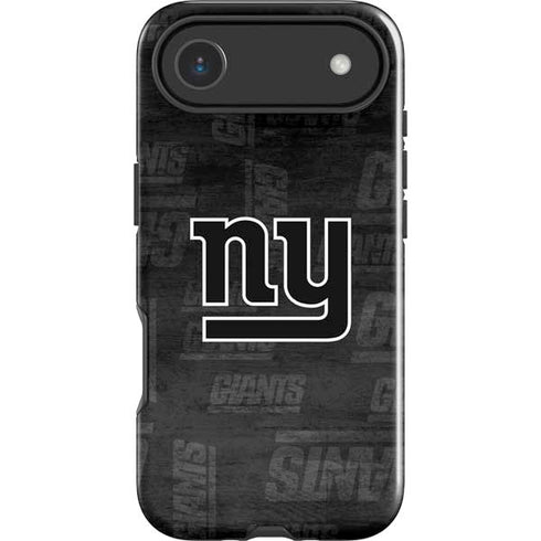 NFL New York Giants Black & White iPhone 17 Air Impact Case