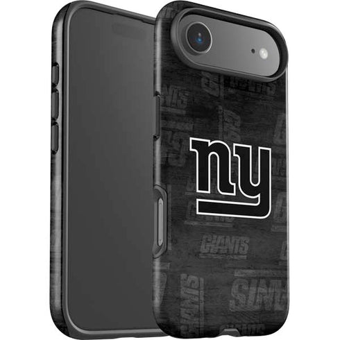 NFL New York Giants Black & White iPhone 17 Air Impact Case