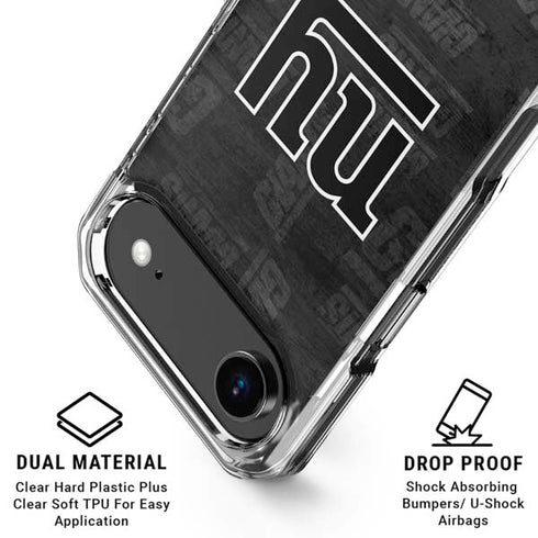 NFL New York Giants Black & White iPhone 17 Air MagSafe Case