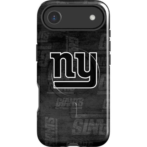 NFL New York Giants Black & White iPhone 17 Air Magsafe Impact Case