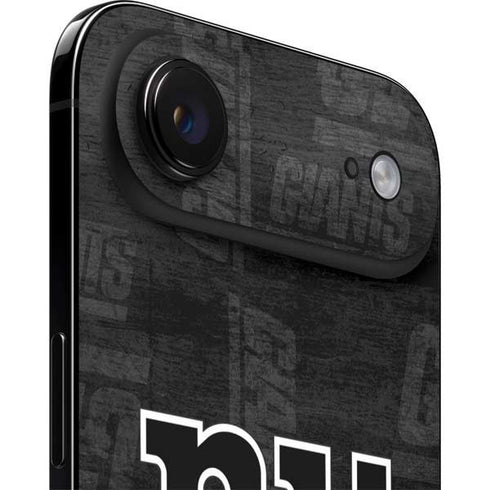 NFL New York Giants Black & White iPhone 17 Air Skin