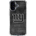 NFL New York Giants Black & White iPhone 17 Clear Case