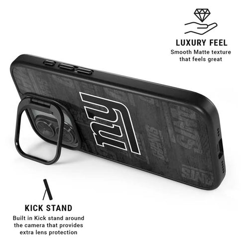 NFL New York Giants Black & White iPhone 17 Kickstand Case