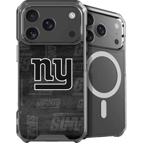 NFL New York Giants Black & White iPhone 17 Pro MagSafe Case