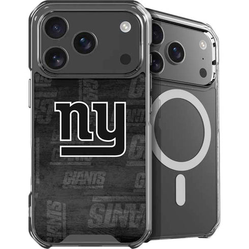NFL New York Giants Black & White iPhone 17 Pro Max MagSafe Case