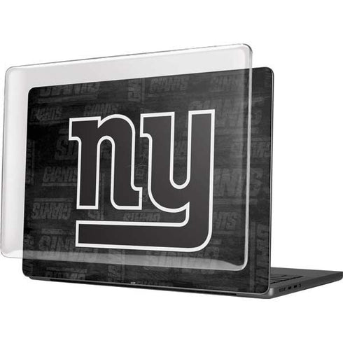 NFL New York Giants Black & White MacBook Pro 14in (2021-24) Case plus Skin