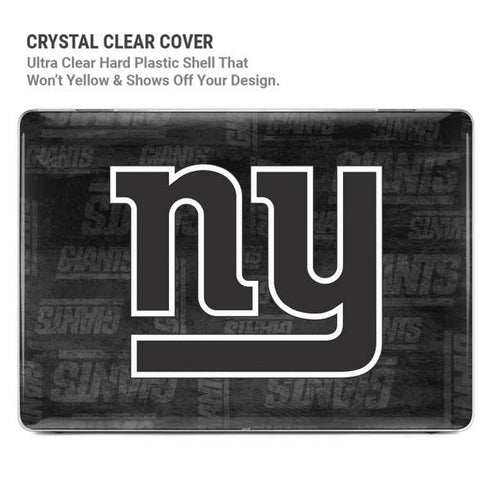 NFL New York Giants Black & White MacBook Pro 14in (2021-24) Case plus Skin