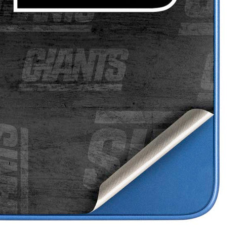 NFL New York Giants Black & White Moto G Play 4G (2024) Skin