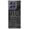 NFL New York Giants Black & White Moto G Power 5G (2025) Clear Case