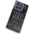 NFL New York Giants Black & White Moto G Stylus 5G (2025) Clear Case