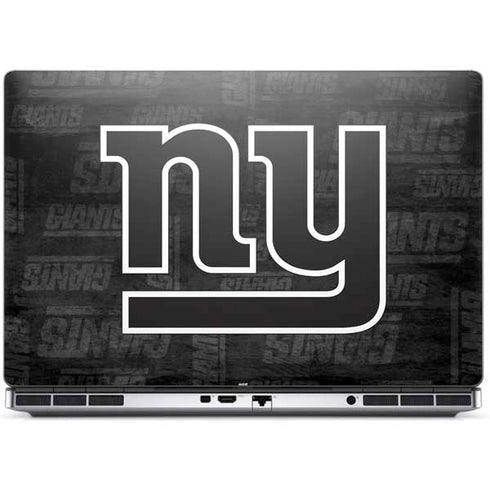 NFL New York Giants Black & White Dell Precision Skin