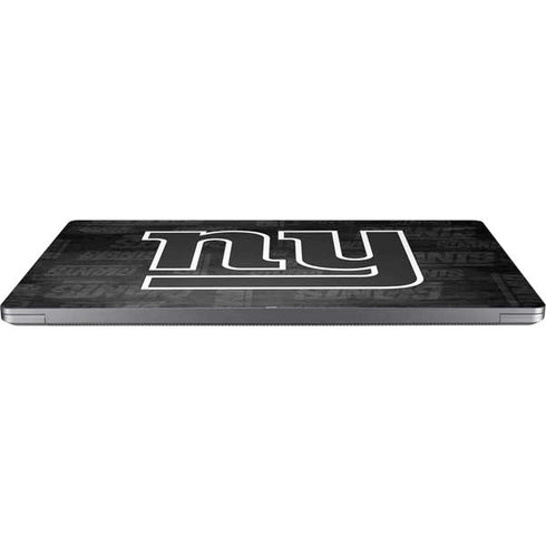 NFL New York Giants Black & White Laptop Skins