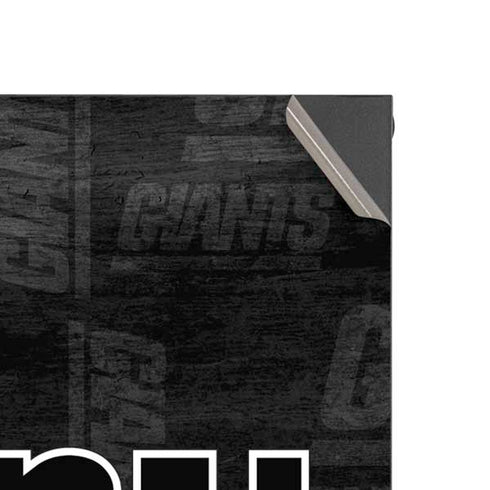 NFL New York Giants Black & White XBox Series X Digital Edition Console Skin