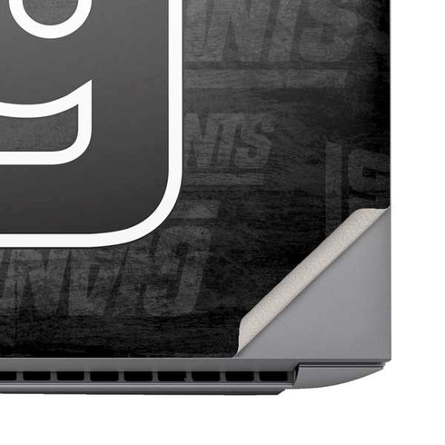 NFL New York Giants Black & White HP ZBook Fury 16 G10 Skin