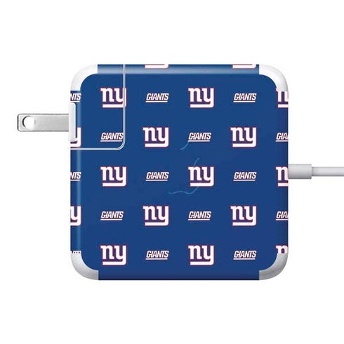 NFL New York Giants Blitz Series 85W Power Adapter (15 and 17 inch MacBook Pro Charger) Skin