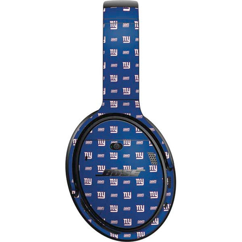 NFL New York Giants Blitz Series Bose QuietComfort 35 Headphones Skin