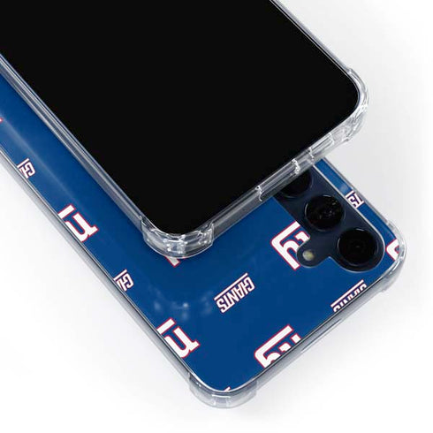 NFL New York Giants Blitz Series Galaxy A55 5G Clear Case