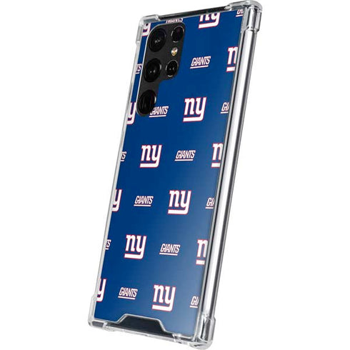 NFL New York Giants Blitz Series Galaxy S23 Ultra Clear Case