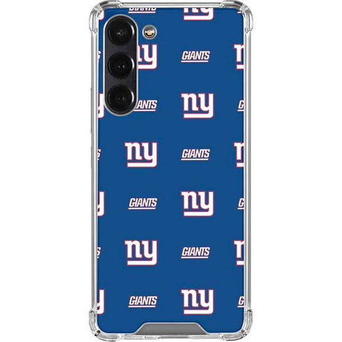 NFL New York Giants Blitz Series Galaxy S24 FE Clear Case