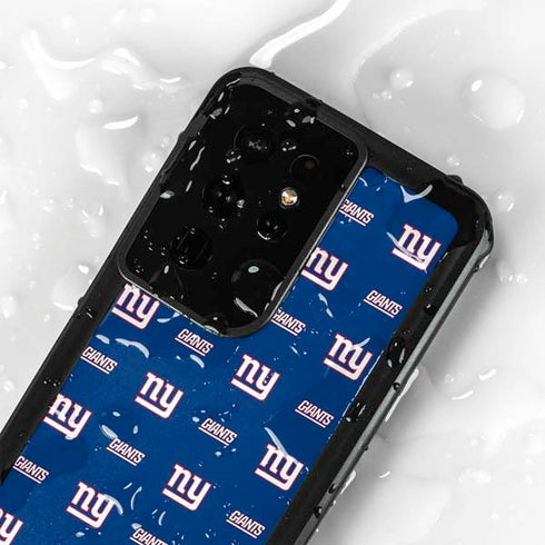 NFL New York Giants Blitz Series Galaxy S24 Ultra Waterproof Case