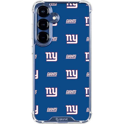 NFL New York Giants Blitz Series Galaxy S25 Plus Clear Case