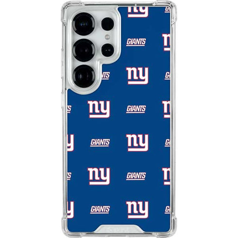 NFL New York Giants Blitz Series Galaxy S25 Ultra Clear Case