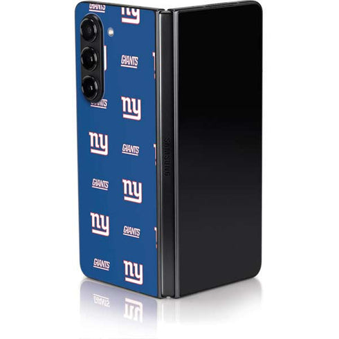 NFL New York Giants Blitz Series Galaxy Z Fold5 5G Skin