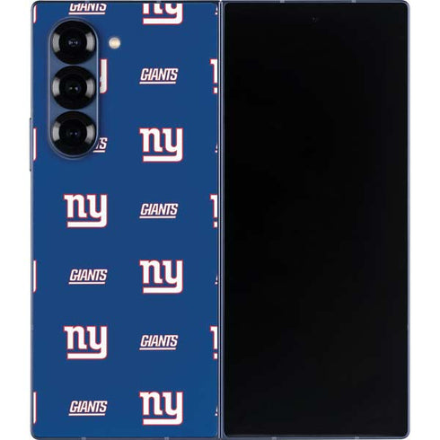 NFL New York Giants Blitz Series Galaxy Z Fold6 Skin