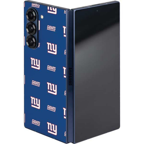 NFL New York Giants Blitz Series Galaxy Z Fold6 Skin